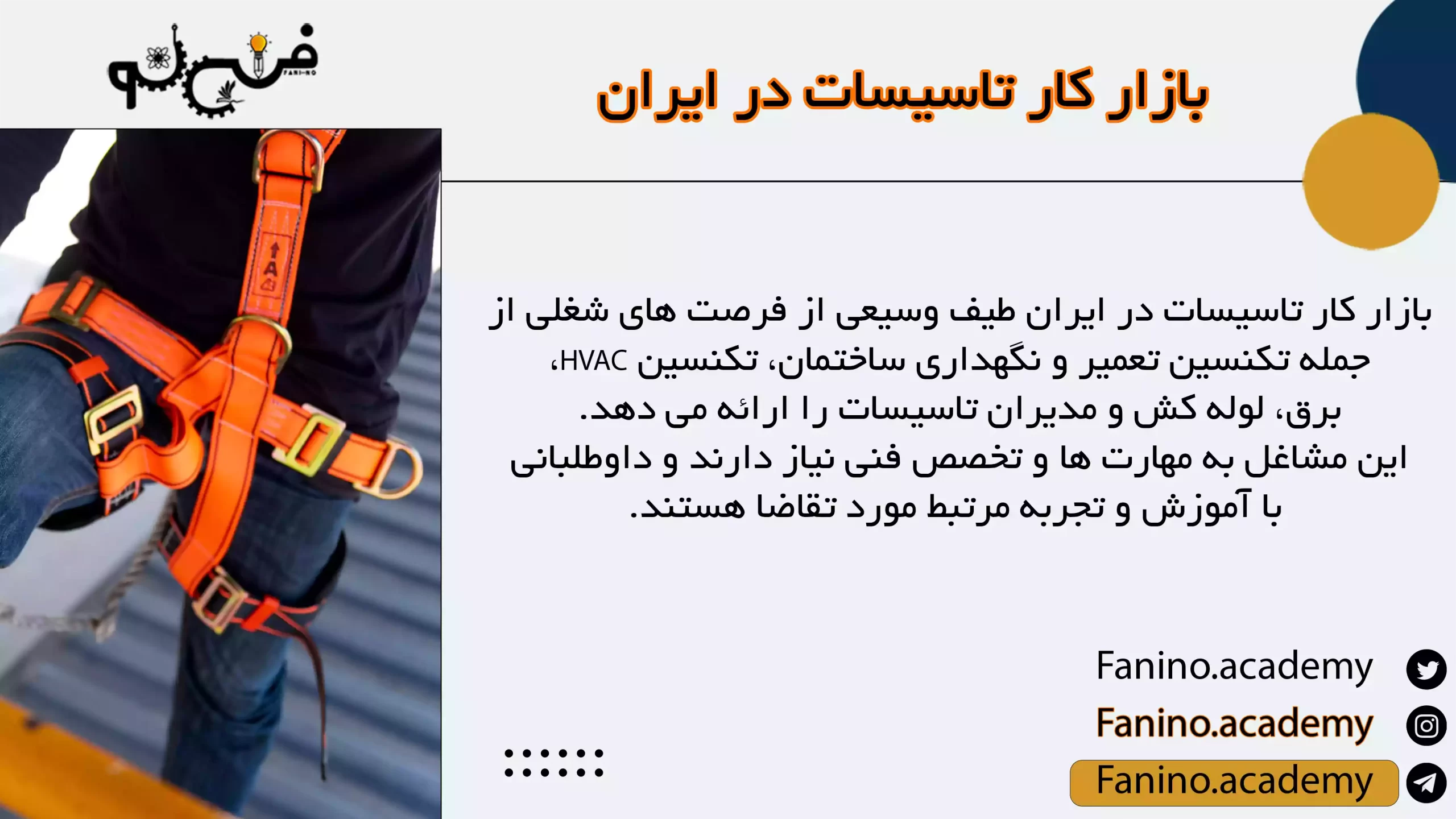 بازار کار تاسیسات در ایران